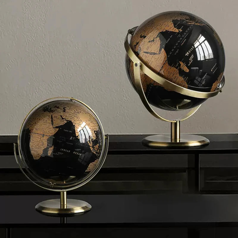 Globo Terrestre Rotativo - CasaZaki