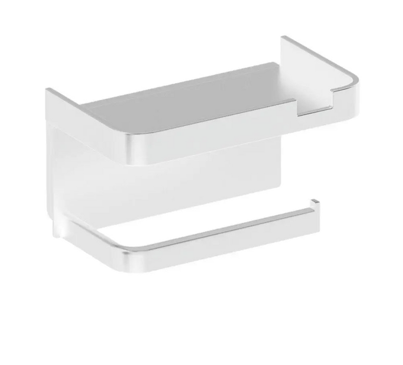 Suporte de Papel Higiênico com Apoio - CasaZaki