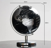 Globo Terrestre Rotativo - CasaZaki