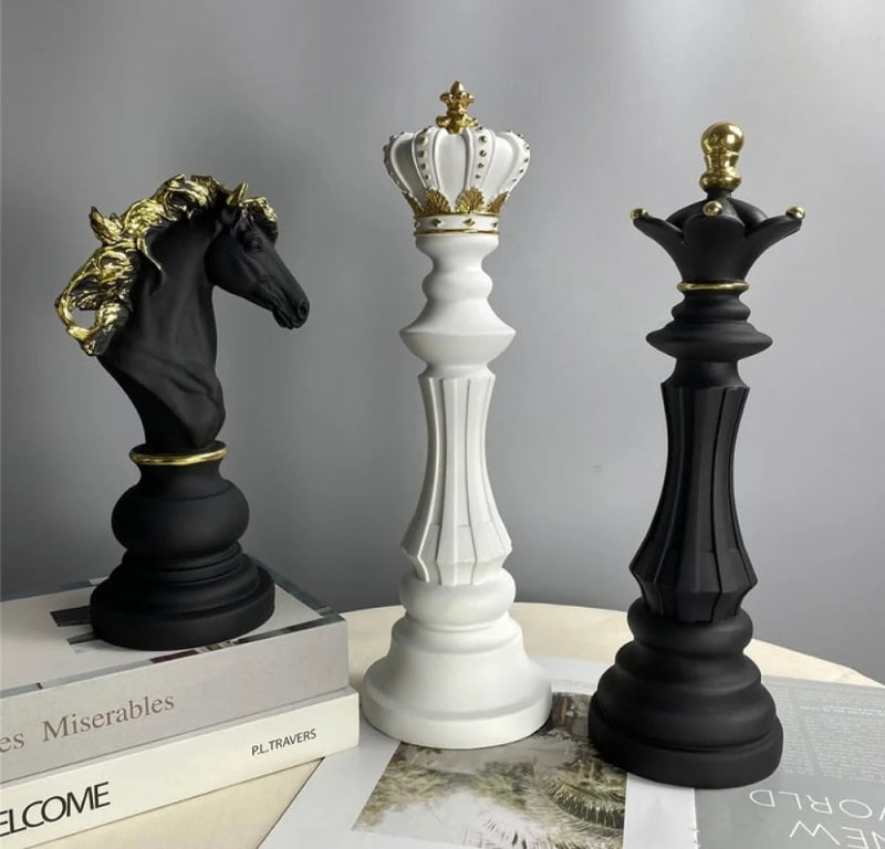 Esculturas Peças de Xadrez - CasaZaki