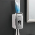 Dispensador Automático com Suporte de Escova de Dentes - CasaZaki