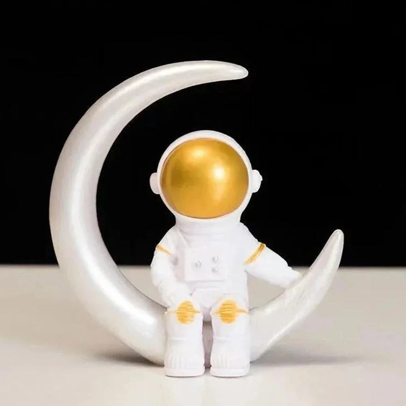 Estátua de Astronauta 4 Peças - CasaZaki