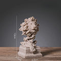 Escultura Leão Nórdico - CasaZaki