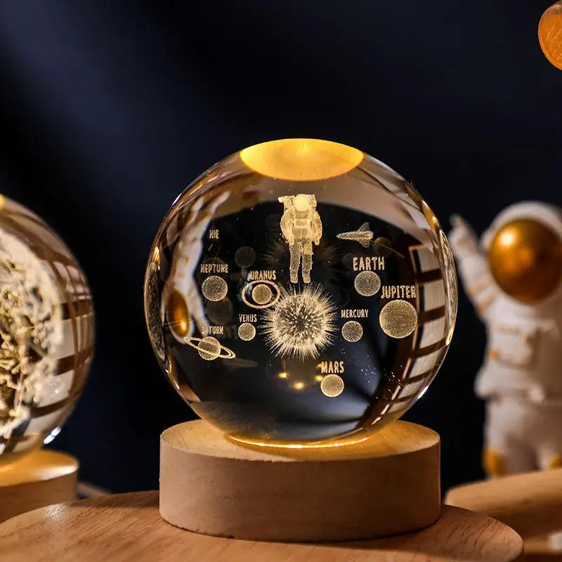 Bola de Cristal Cosmos Led - CasaZaki