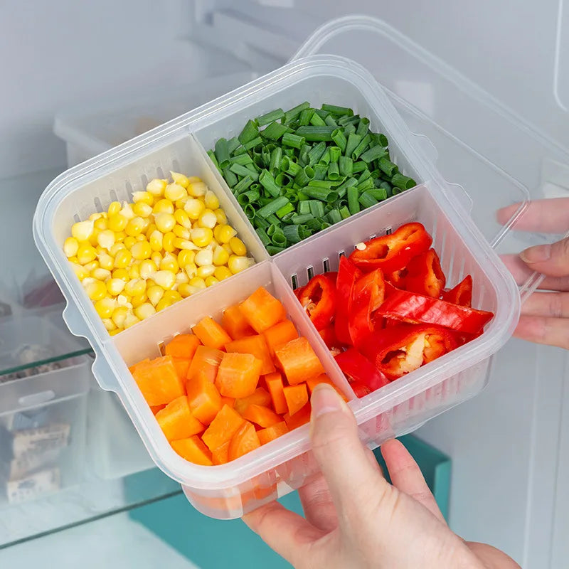 Organizador de Geladeira com Divisórias - CasaZaki