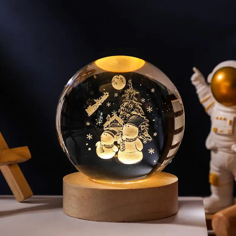 Bola de Cristal Cosmos Led - CasaZaki