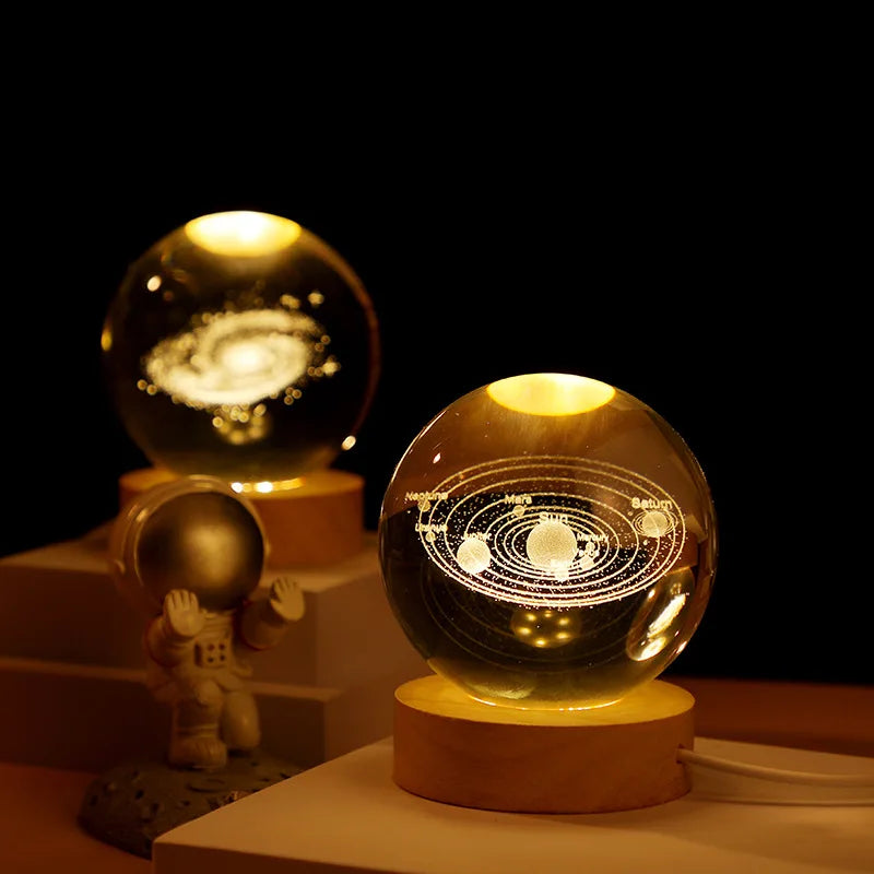 Bola de Cristal Cosmos Led - CasaZaki