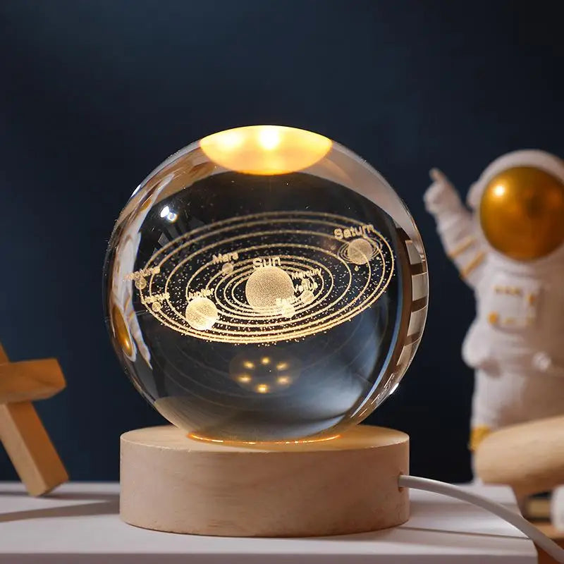 Bola de Cristal Cosmos Led - CasaZaki