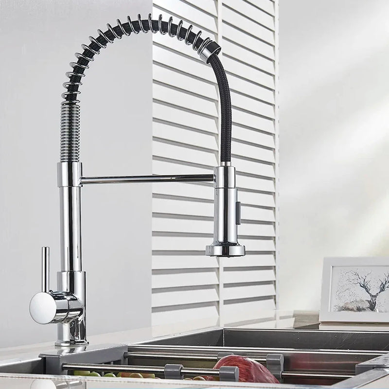 Torneira de Cozinha com Bocal Duplo - CasaZaki